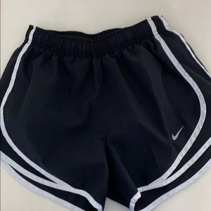 black nike shorts